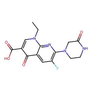 Oxoenoxacin structure