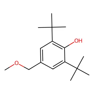 2,6-Di-tert-butyl-4-(methoxymethyl)phenol structure