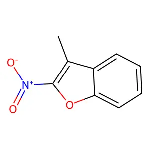 Benzofuran, 3-methyl-2-nitro- structure