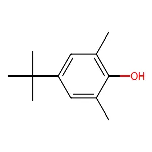 4-tert-Butyl-2,6-xylenol structure