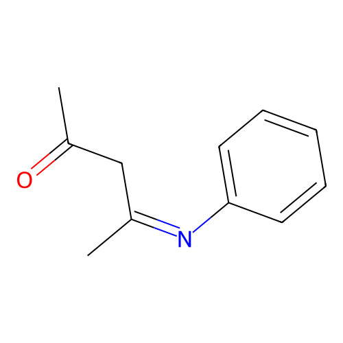 4-Phenylimino-2-pentanone structure