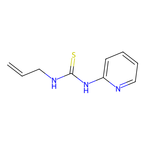 N-2-Propen-1-yl-N'-2-pyridinylthiourea structure