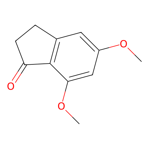 5,7-Dimethoxyindan-1-one structure
