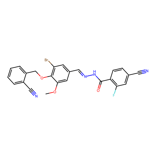 C24H16BrFN4O3 structure