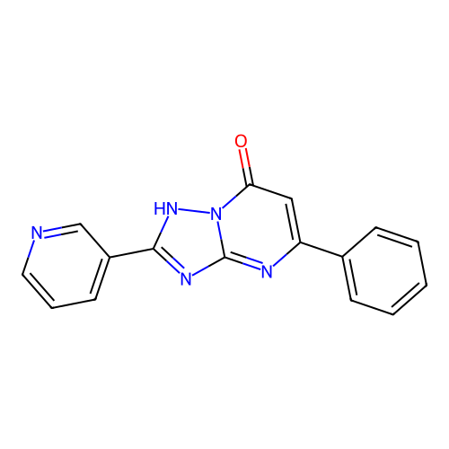 5-Phenyl-2-(pyridin-3-yl)[1,2,4]triazolo[1,5-a]pyrimidin-7-ol structure