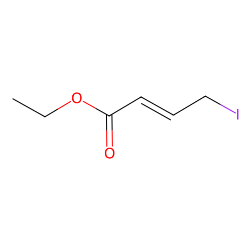 ethyl (E)-4-iodobut-2-enoate structure