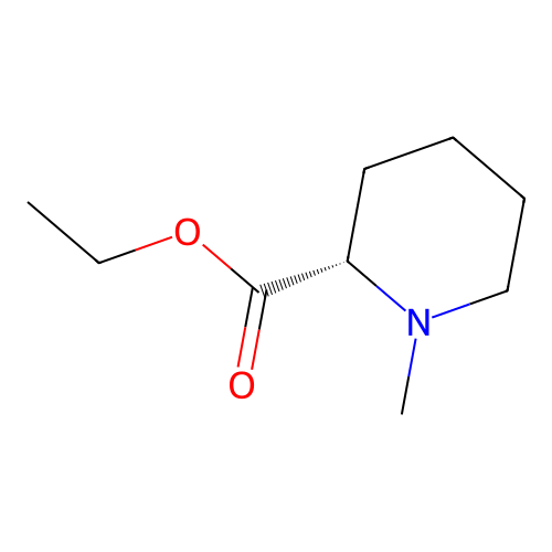 ethyl (2S)-1-methylpiperidine-2-carboxylate structure