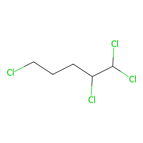 Tetrachloropentane structure