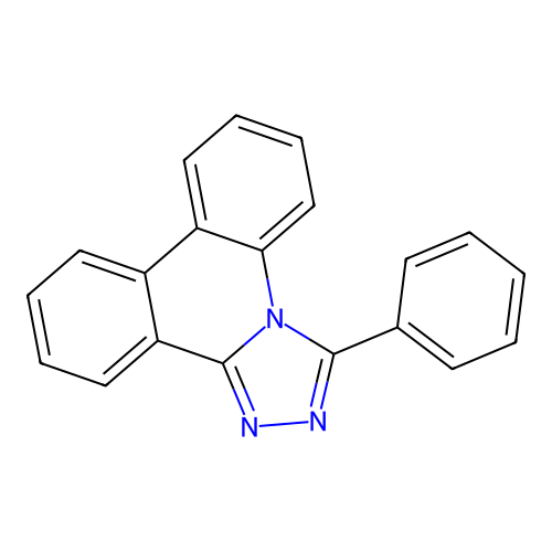 3-Phenyl-[1,2,4]triazolo[4,3-f]phenanthridine structure