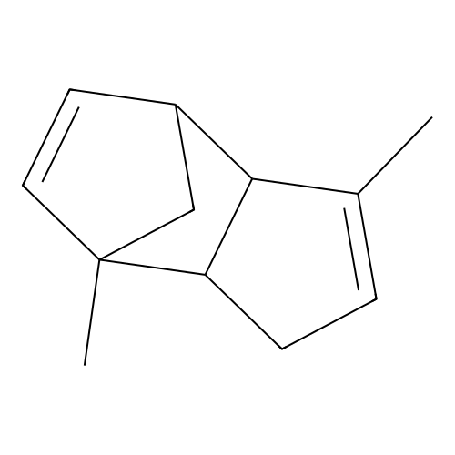 Tricyclo[5.2.1.0(2.6)]deca-3,8-diene, 3,7-dimethyl structure
