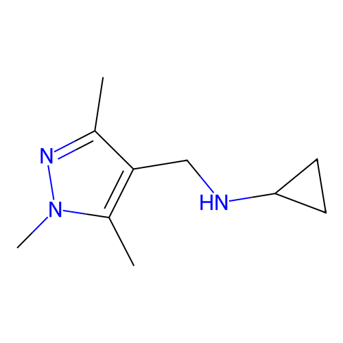 N-[(1,3,5-Trimethyl-1H-Pyrazol-4-Yl)Methyl]Cyclopropanamine structure