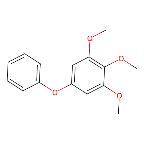 1,2,3-Trimethoxy-5-phenoxybenzene structure
