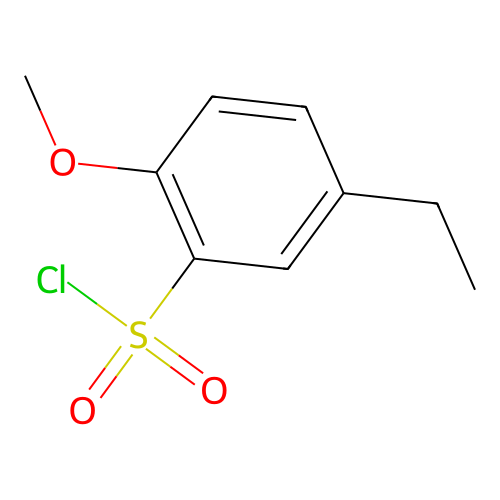 5-Ethyl-2-methoxybenzene-1-sulfonyl chloride structure