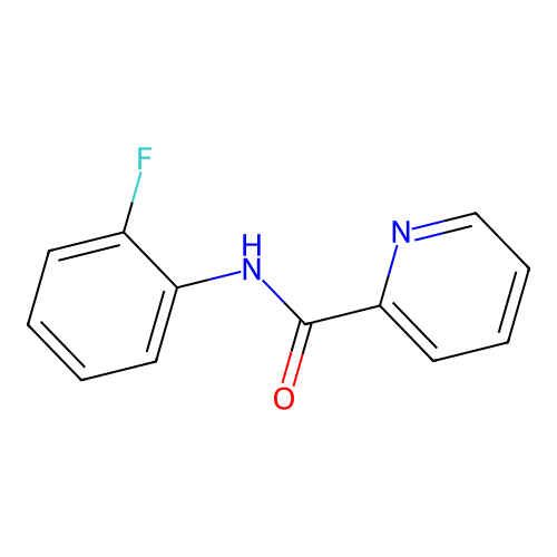N-(2-Fluorophenyl)picolinamide structure