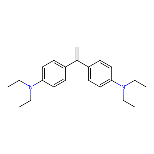 1,1-Bis[4-(diethylamino)phenyl]ethene structure