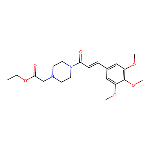 Cinepazet structure