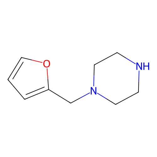 1-(2-Furylmethyl)piperazine structure