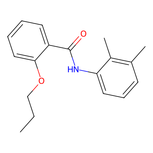 N-(2,3-dimethylphenyl)-2-propoxybenzamide structure
