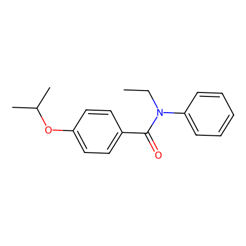 N-ethyl-4-isopropoxy-N-phenylbenzamide structure