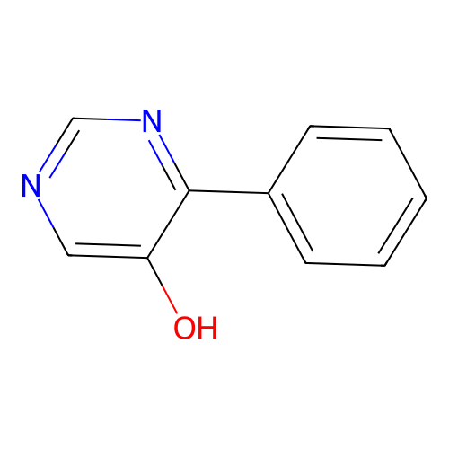 5-Pyrimidinol, 4-phenyl- structure