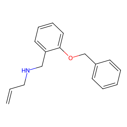{[2-(Benzyloxy)phenyl]methyl}(prop-2-en-1-yl)amine structure