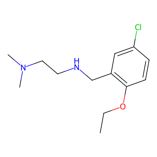 N-(5-chloro-2-ethoxybenzyl)-N-[2-(dimethylamino)ethyl]amine structure