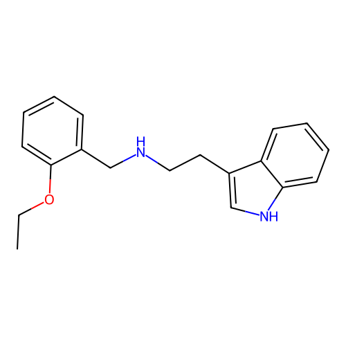 N-(2-ethoxybenzyl)-2-(1H-indol-3-yl)ethanamine structure