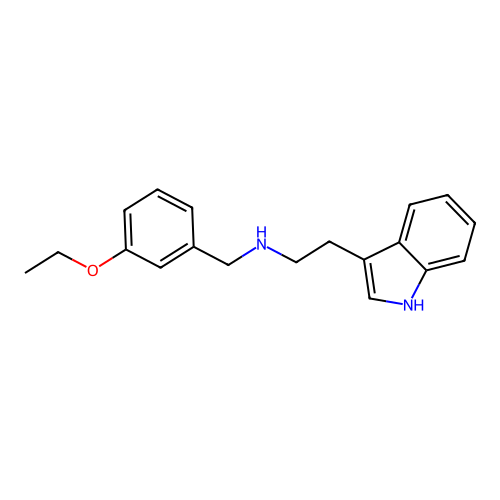N-(3-ethoxybenzyl)-2-(1H-indol-3-yl)ethanamine structure