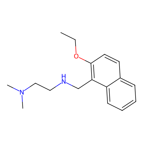 N'-[(2-ethoxynaphthalen-1-yl)methyl]-N,N-dimethylethane-1,2-diamine structure