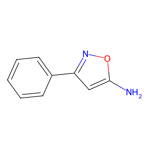 5-Amino-3-phenylisoxazole structure