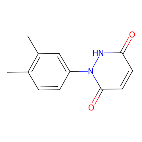 2-(3,4-dimethylphenyl)-6-hydroxypyridazin-3(2H)-one structure