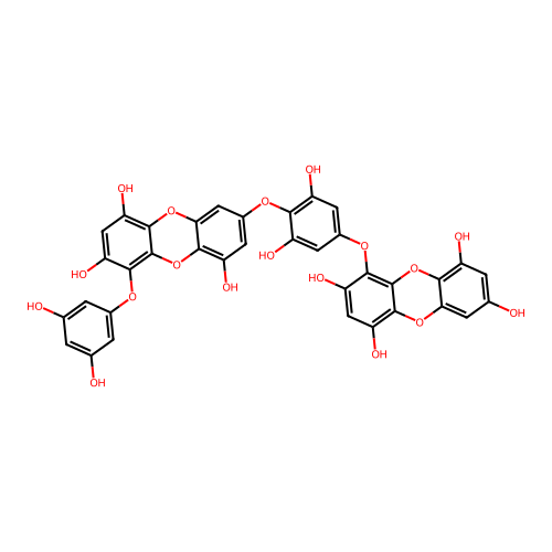 二鹅掌菜酚 structure