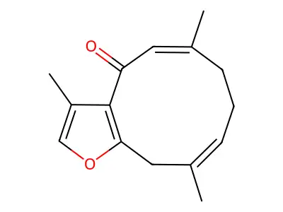 Furanodienon structure