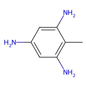 2,4,6-三氨基甲苯 structure