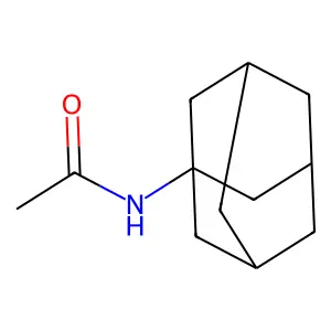 1-Acetamidoadamantane structure