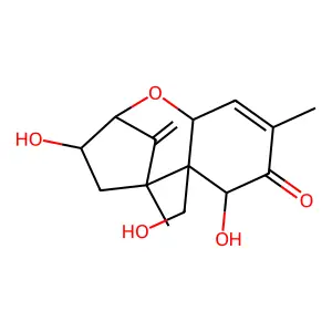 Deepoxydeoxynivalenol structure