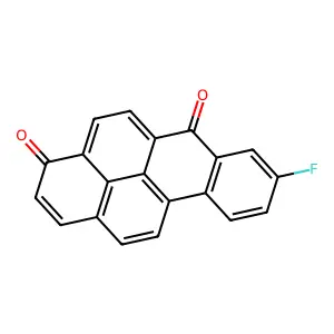 8-Fluorobenzo(b)pyrene-3,6-dione structure