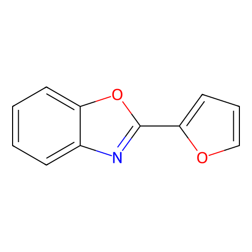 2-(Furan-2-yl)benzo[d]oxazole structure