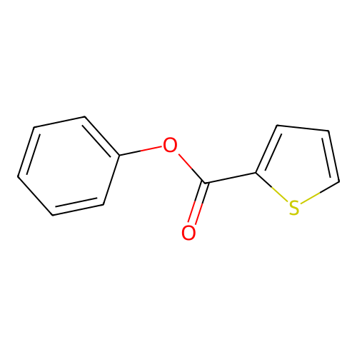 Phenyl thiophene-2-carboxylate structure