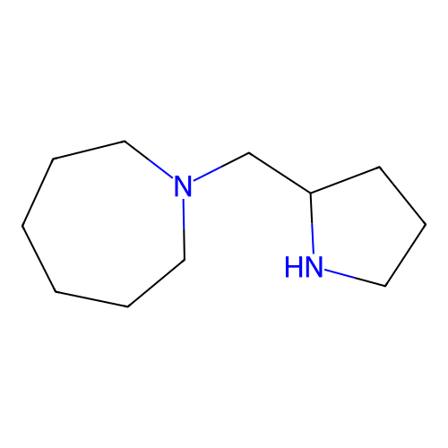 1-(Pyrrolidin-2-ylmethyl)azepane structure