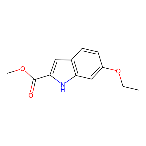 methyl 6-ethoxy-1H-indole-2-carboxylate structure