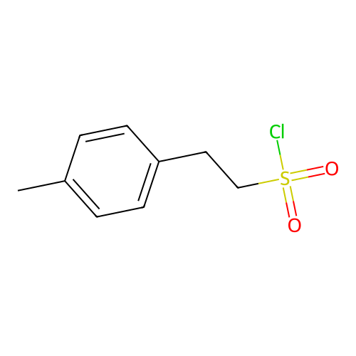 2-(4-Methylphenyl)ethane-1-sulfonyl chloride structure