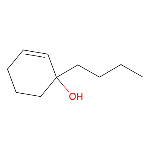 1-Butyl-2-cyclohexen-1-ol structure