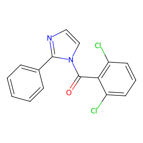 1-(2,6-Dichlorobenzoyl)-2-phenyl-1H-imidazole structure