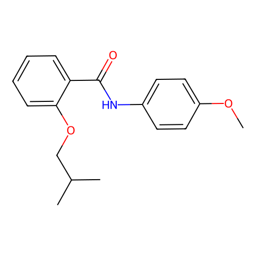 N-(4-methoxyphenyl)-2-(2-methylpropoxy)benzamide structure