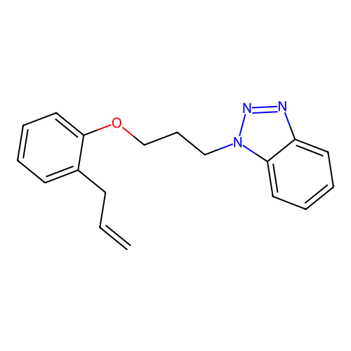 1-(3-Benzotriazolylpropoxy)-2-prop-2-enylbenzene structure