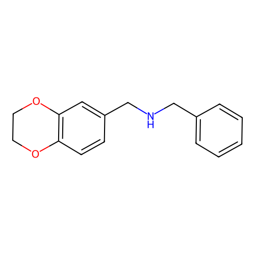 N-benzyl-1-(2,3-dihydro-1,4-benzodioxin-6-yl)methanamine structure