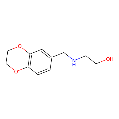 2-[(2,3-Dihydro-benzo[1,4]dioxin-6-ylmethyl)-amino]-ethanol structure