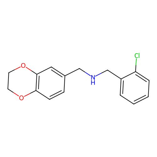 (2-Chloro-benzyl)-(2,3-dihydro-benzo[1,4]dioxin-6-ylmethyl)-amine structure