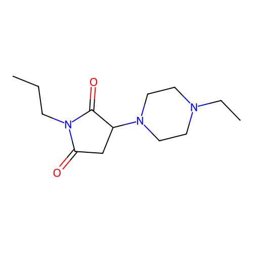 3-(4-Ethylpiperazin-1-yl)-1-propylpyrrolidine-2,5-dione structure